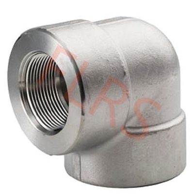 kupować ASME B16.11 Gwintowane stalowe złączki rurowe Kute kolanko 90 stopni klasy 3000 online manufacture