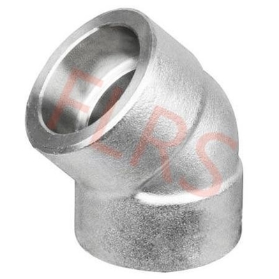 kupować Spoina gniazdowa 45 stopni Kolanko kute Rurociąg ze stali nierdzewnej A182 F304 F316 online manufacture