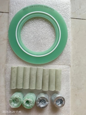 kupować Zestaw izolacji flansek TYPU F z G10 + uszczelnieniem z PTFE dla flansek podniesionych w rurociągach online manufacture