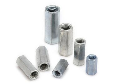 kupować Nakrętka zabezpieczająca sześciokątna SS / CS, nakrętki łączące sześciokątne DIN ANSI / ASME Standard online manufacture