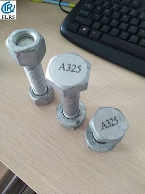 kupować Śruba konstrukcyjna z łbem sześciokątnym o dużej wytrzymałości z gwintem UNC H.D.G. ASTM F3125 A325 TYP 1 online manufacture