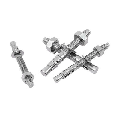 kupować Zwykły SS M10 M16 M24 Śruba kotwiąca klinowa / Śruby rozprężne kotwiące do betonu online manufacture