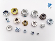 Wszystkie rodzaje metalowych nakrętek sześciokątnych / okrągłych (ciężkie / cienkie) z wkładką lub bez, do dostosowania lub standardu