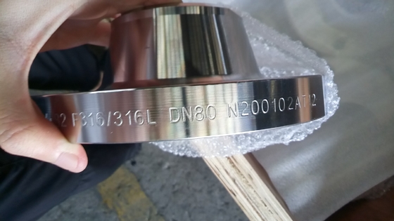 kupować A182 F316 Przemysłowy kołnierz spawalniczy z kołnierzem szyjkowym klasy duplex online manufacture
