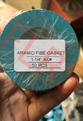 Płaska uszczelka z włókna aramidowego klasy 150/300 ASME B16.21 do podniesionego kołnierza