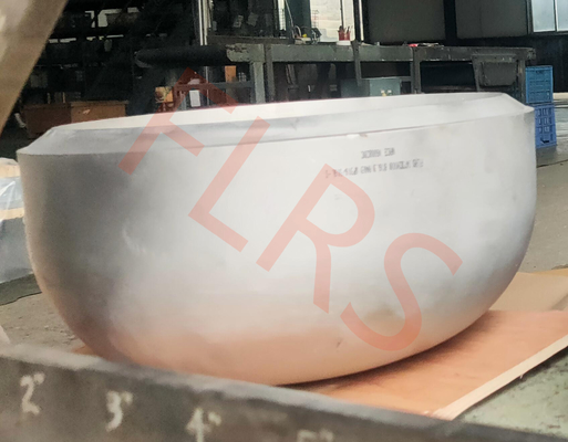 NACE MR0175 ASTM A403 WP316/316L Słoik końcowy półellipsoidalny ze stali nierdzewnej do zbiorników stalowych