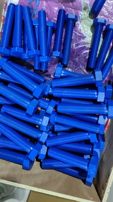 ASTM A325 TYPU 1 PTFE powłoka sześciokątnej głowicy śrubowej Standard ISO4014/ISO 4017