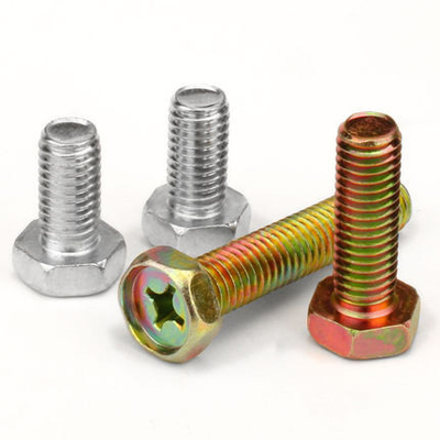 Węglowa stal M4-M8 Zgalwanizowane gniazda Philips Socket Hex Head Bolts z wciągnięciem GB29.2 UNC Thread